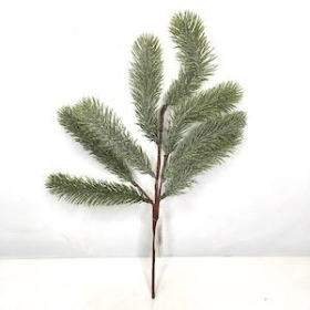 Glittered Pine Spray 36cm