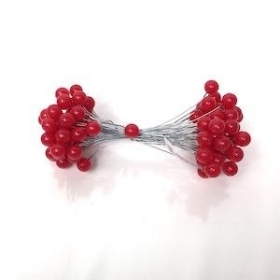 Red Berries On Wire x 50