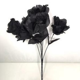Black Rose Bush 36cm