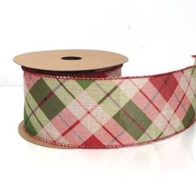 Cairngorms Tartan Ribbon 63mm
