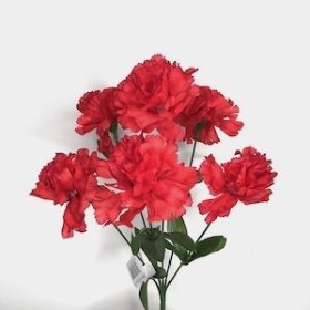 Red Carnation Bush 36cm 