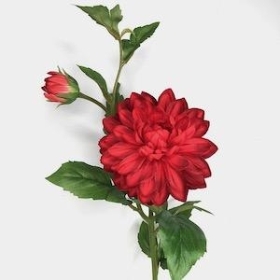 Red Dahlia 64cm