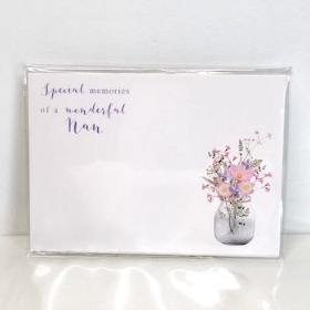 Florist Cards Nan Flower Vase x 6