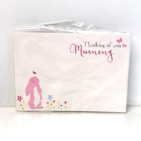 Florist Cards Mummy Pink x 6
