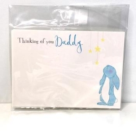 Florist Cards Daddy Blue x 6