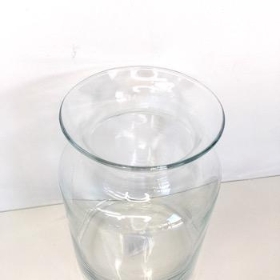 Glass Bottle Vase 20cm