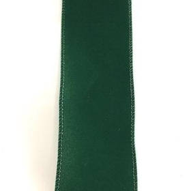 Dark Green Velvet Ribbon 60mm