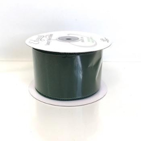 Dark Green Velvet Ribbon 60mm