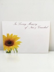 Florist Cards Nan & Grandad x 6