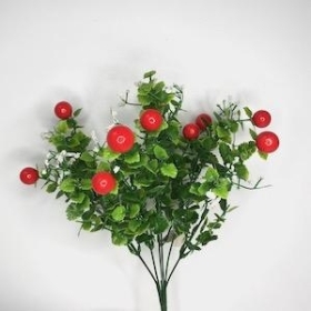 Red Berry And Gyp Bush 32cm