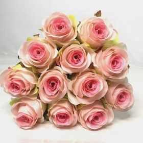 Pale Pink Rosebud Bush 49cm