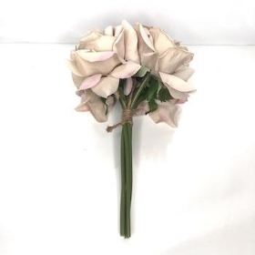 Grey Rose Bundle 25cm