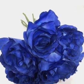 Blue Rose Bundle 26cm