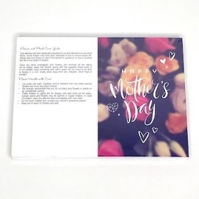 Happy Mothers Day Folding Card x 25 
