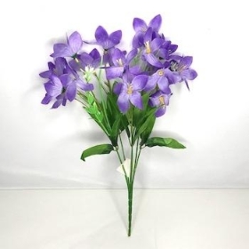 Purple Wild Lily Bush 38cm