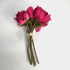 Hot Pink Peony Bundle 25cm