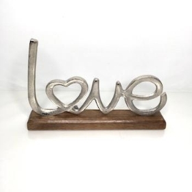 Metal Love Sign 30cm