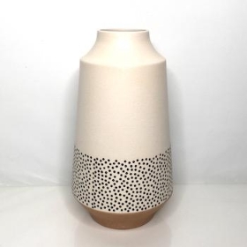 Dotty Bamboo Skandi Vase 26cm