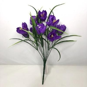 Purple Mini Tulip Bush 36cm