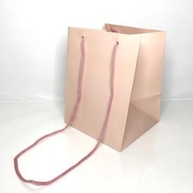 Rose Gold Hand Tie Bags x 10