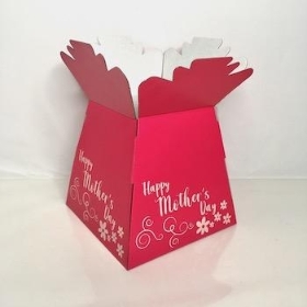 Cerise Happy Mothers Day Sweet Bouquet Box x 30