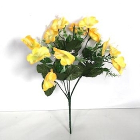 Yellow Wild Blossom Bush 31cm