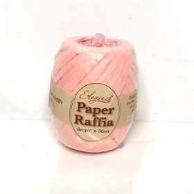 Peach Paper Raffia 30m