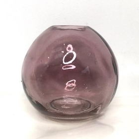 Amethyst Globe Vase 9cm