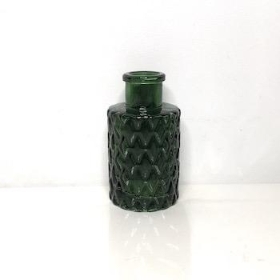 Green Geometric Vase 9cm