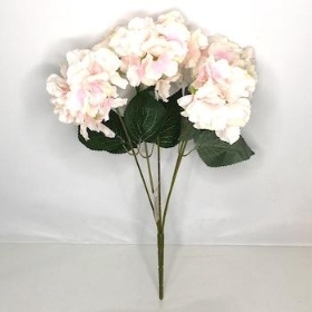 Pale Pink Hydrangea Bush 42cm