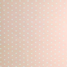 Pink White Dot Cellophane 80m