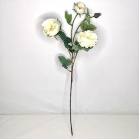 Cream Spray Rose 61cm