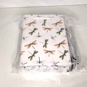 Dragonfly Hand Tie Bags x 10