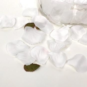 White Rose Petals x 164