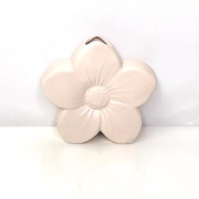 Cream Ceramic Flower Vase 13cm