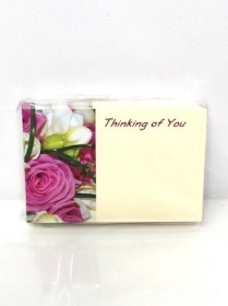 Small Florist Cards Thinking Of You 