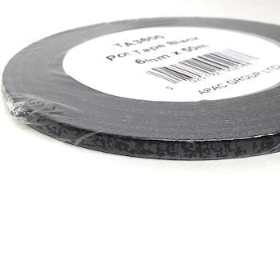 Black Pot Tape 6mm