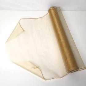 Gold Organza Fabric 40cm