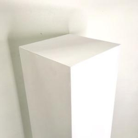 White PVC Plinth 110cm