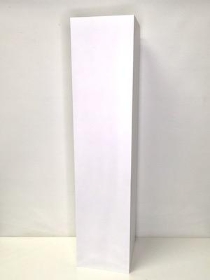 White PVC Plinth 110cm