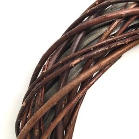 Brown Willow Ring 30cm 