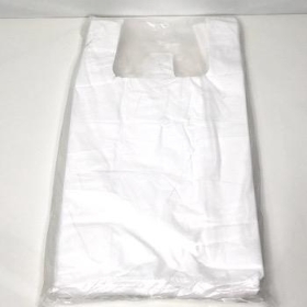 White Carrier Bag x 250