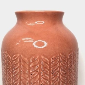 Pink Pattern Ceramic Vase 30cm
