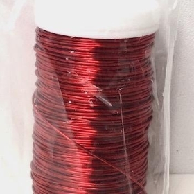 Red Metallic Reel Wire 100g 