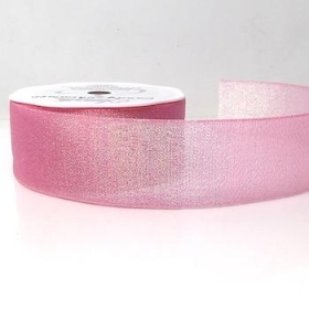 Sugar Pink Candy Shimmer Ribbon 38mm