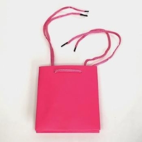 Hot Pink Olympic Hand Tie Bags x 10