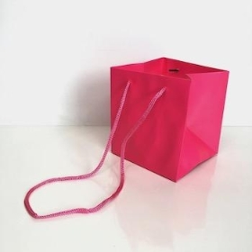 Hot Pink Olympic Hand Tie Bags x 10