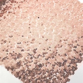 Rose Gold Sequin Table Runner 25cm