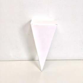 White Pyramid Cones x 100