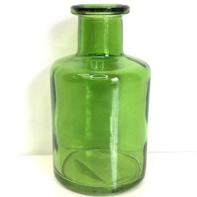 Emerald Bottle Vase 16cm